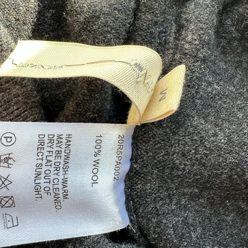 nap 100% wool wide leg pants in size m - Picture 4 of 4